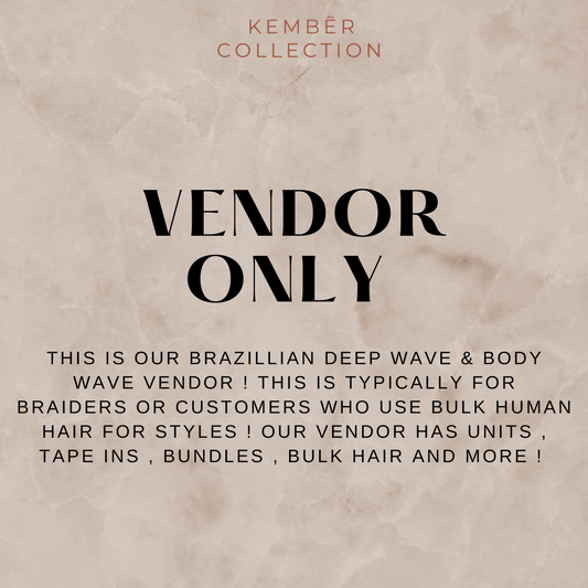 Brazilian Bulk Vendor